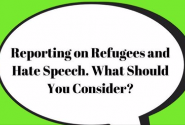 MDI LIVE: Reporting on Refugees and Hate Speech