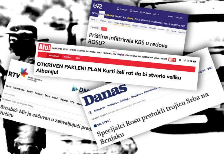 Battle over Headlines: The Kosovar and Serbian Media are on Different ...