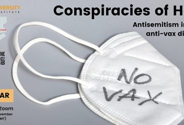 Event: Conspiracies of Hate: Antisemitism in Online Anti-Vax Discourse