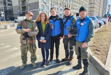 War in Ukraine Brings New Reality to Ukrainian Journalists