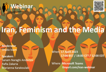 Webinar: Iran, Feminism and the Media