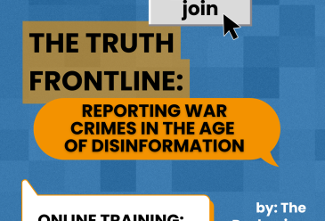 The Truth Frontline: Reporting War Crimes in the Age of Disinformation